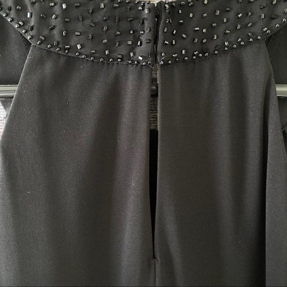 Eliza‎ J Sleeveless Embellished Neckline Dress 10 - Picture 9 of 12